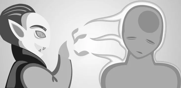 Энергетические вампиры будут мучать вас