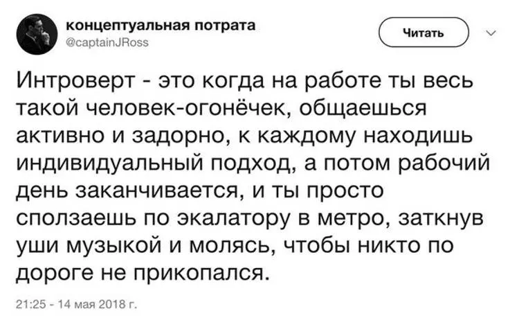 Интроверт на работе