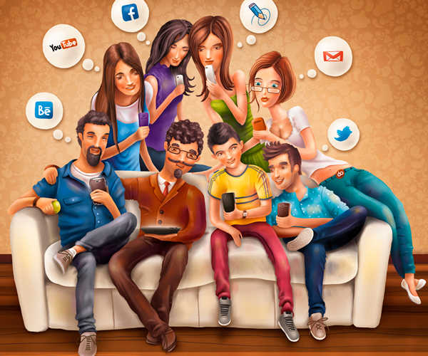 Феномен общения в социальных сетях