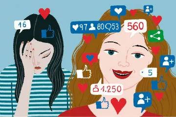 Исследование: Использование социальных сетей вредно для самооценки